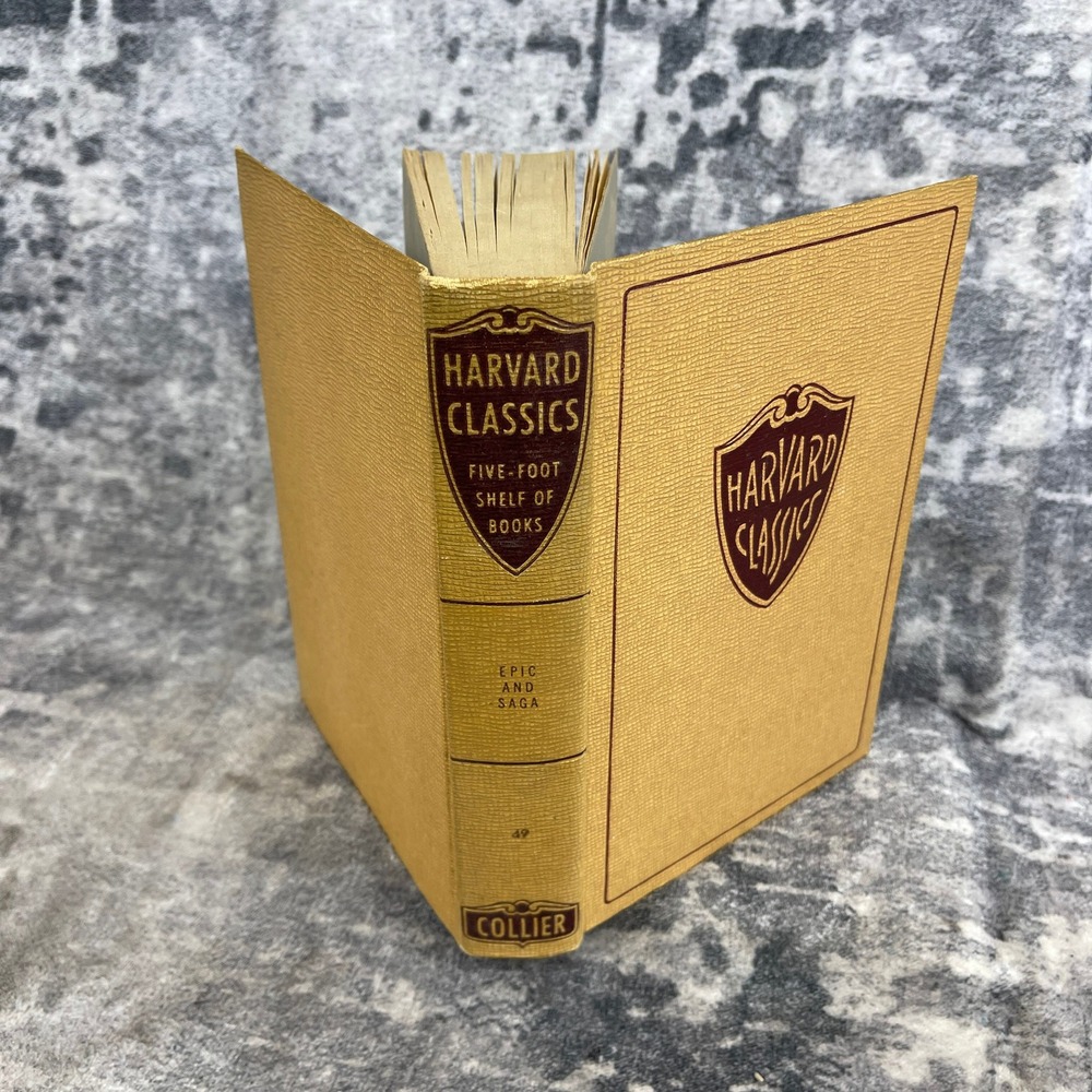Harvard Classics Vol 49‎ Epic and Saga Beowulf Collier Scholarcore Hardcover